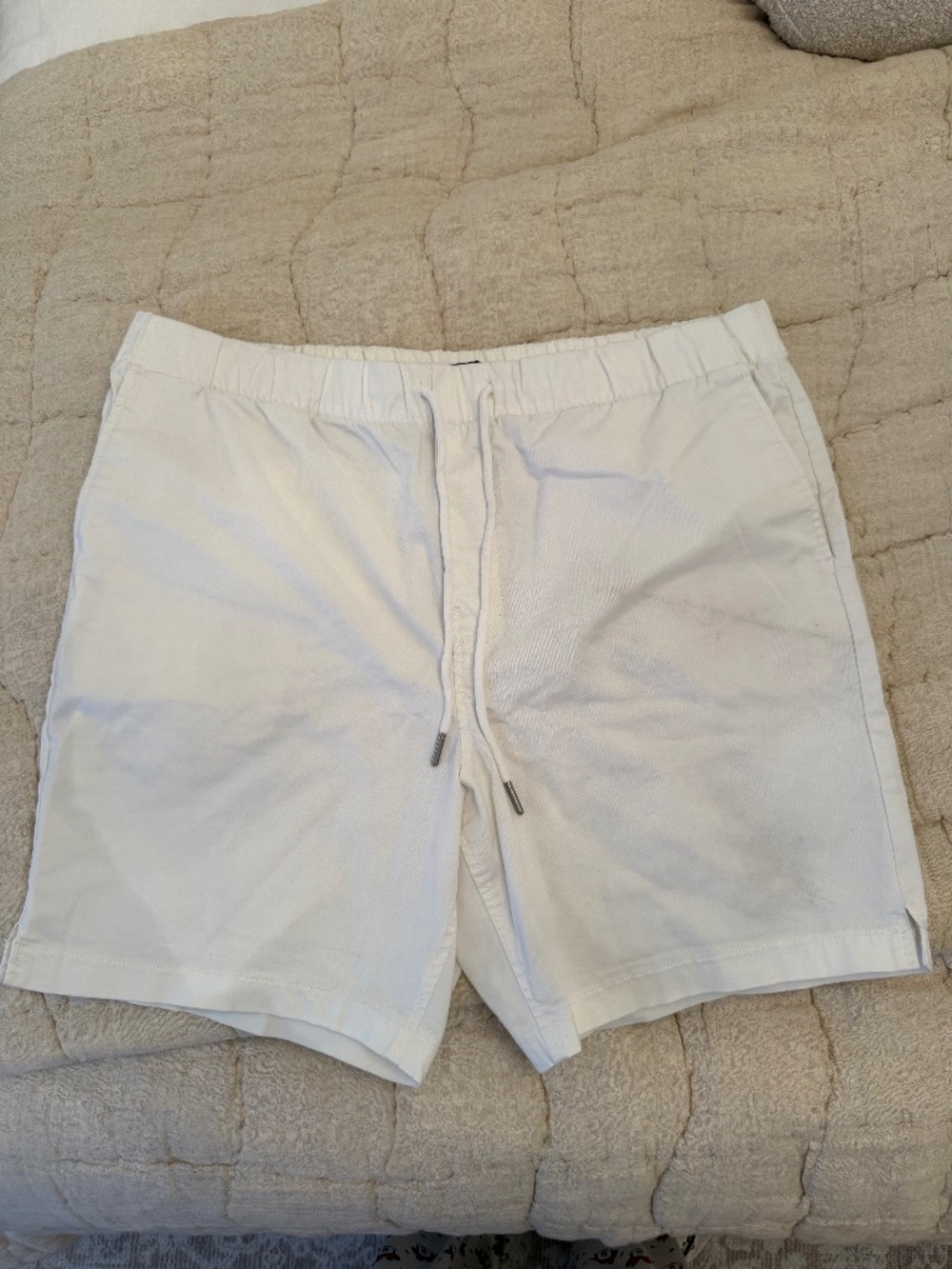 Express White Men Shorts